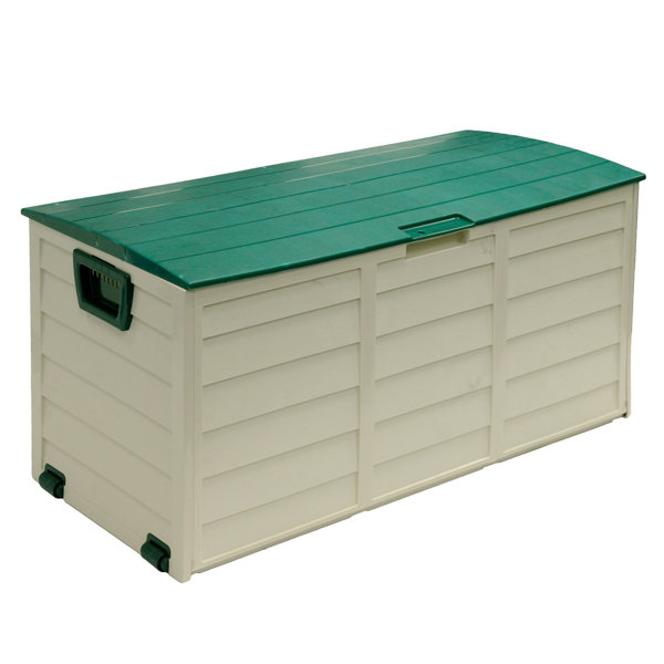 Starplast 60 Gallon Plastic Deck Box & Reviews | Wayfair